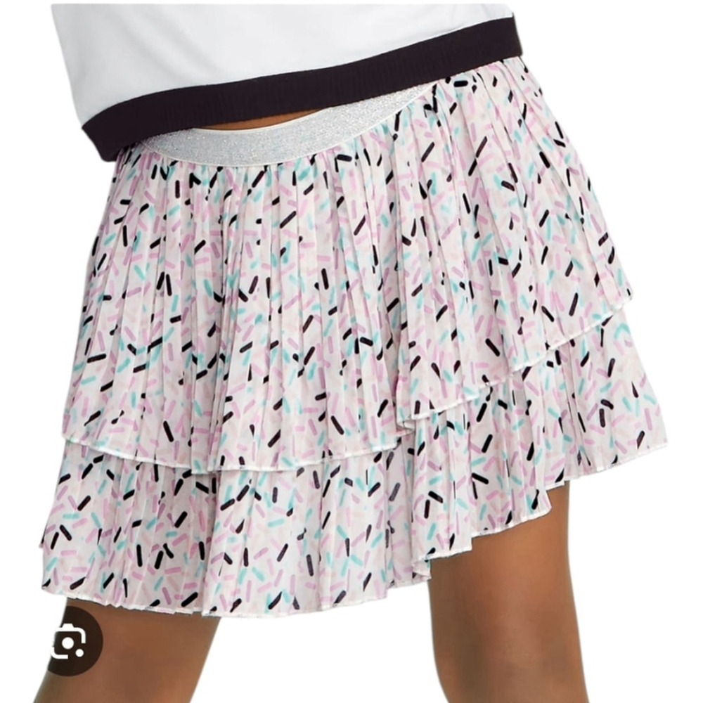 American Girl Sprinkles Pleated Skirt with Shorts Medium